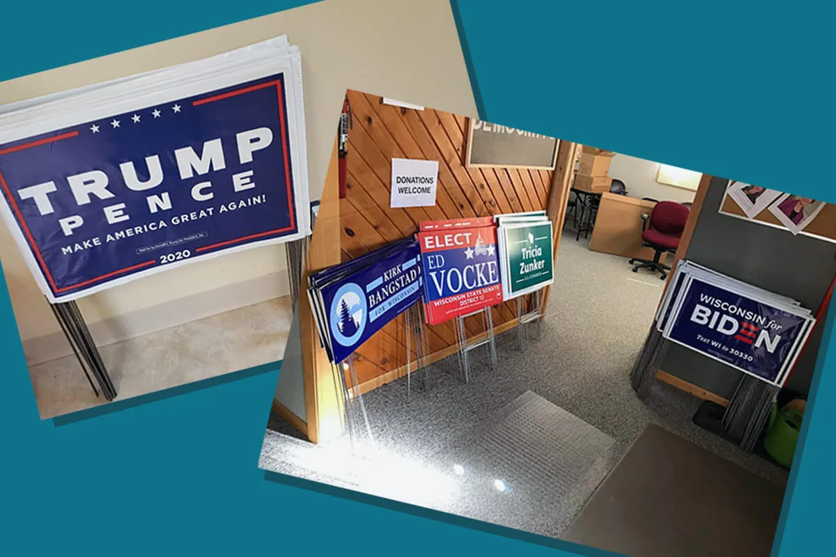 Stop Stealing Other People’s Signs, Plead Local GOP and Democratic Leaders Stop Stealing Other People’s Signs, Plead Local GOP and Democratic Leaders