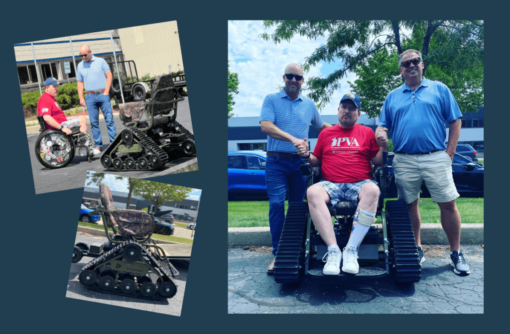 Wisconsin Veteran, Paralyzed for 30 Years, Surprised with $15,000 Power Wheelchair