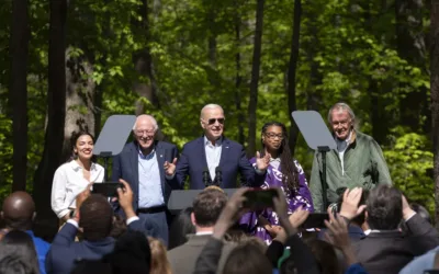 Biden marks Earth Day by announcing $7 billion in solar grants