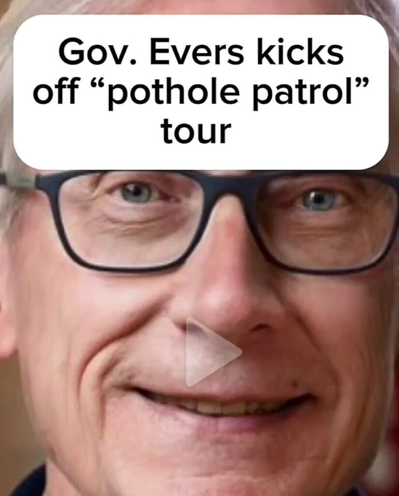 VIDEO: Gov. Evers Kicks off "Pothole Patrol" Tour