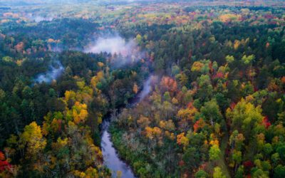 When fall colors are changing in Wisconsin