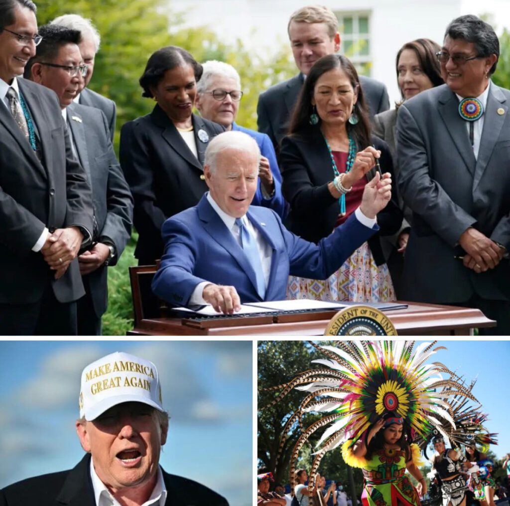 Trump’s latest conquest? Bringing back Columbus Day.