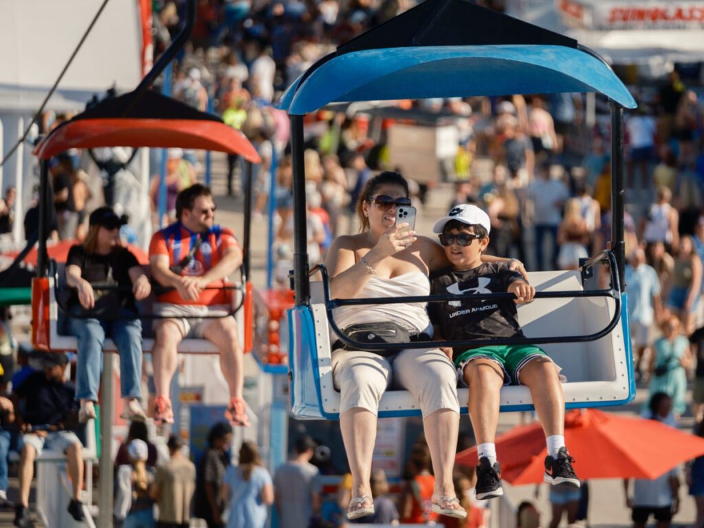 summerfest's skyglider
